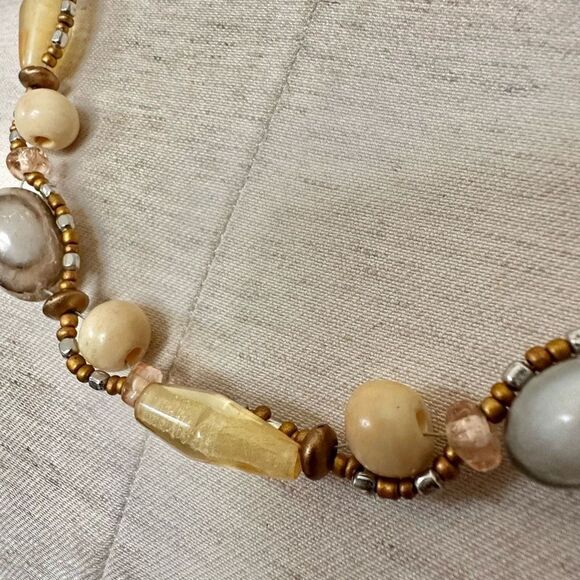 Agate beaded necklace - Picture 4 of 12